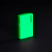 ISQUEIRO ZIPPO GLOW IN THE DARK LOGO